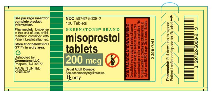 Misoprostol 200mcg 100 tabs